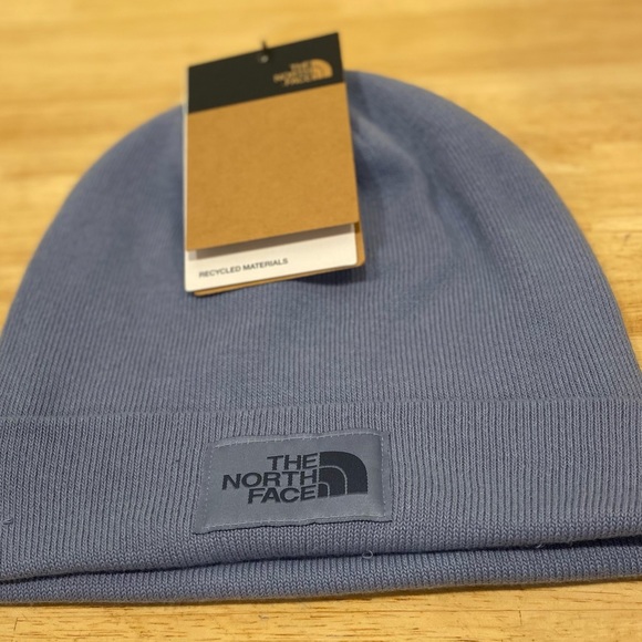 The North Face Adult Dock Worker Recycled Beanie folk blue one size warm pull on - Picture 2 of 7